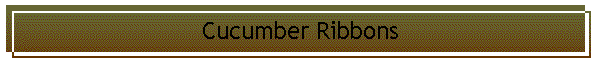 Cucumber Ribbons