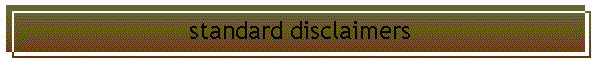 standard disclaimers